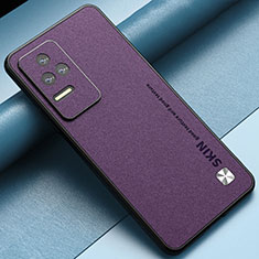 Handyhülle Hülle Luxus Leder Schutzhülle S05 für Xiaomi Redmi K50 Pro 5G Violett