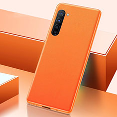 Handyhülle Hülle Luxus Leder Schutzhülle S06 für Oppo Find X2 Lite Orange