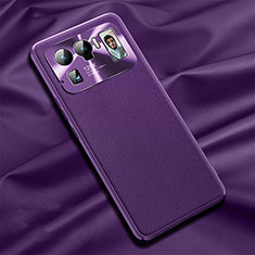 Handyhülle Hülle Luxus Leder Schutzhülle S06 für Xiaomi Mi 11 Ultra 5G Violett