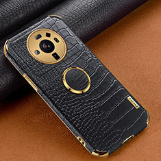 Handyhülle Hülle Luxus Leder Schutzhülle S06 für Xiaomi Mi 12 Ultra 5G Schwarz