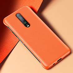 Handyhülle Hülle Luxus Leder Schutzhülle S06 für Xiaomi Poco X2 Orange