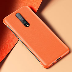 Handyhülle Hülle Luxus Leder Schutzhülle S06 für Xiaomi Redmi K30 5G Orange
