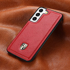 Handyhülle Hülle Luxus Leder Schutzhülle S06D für Samsung Galaxy S22 Plus 5G Rot