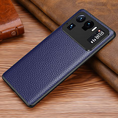 Handyhülle Hülle Luxus Leder Schutzhülle S07 für Xiaomi Mi 11 Ultra 5G Blau