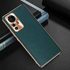 Handyhülle Hülle Luxus Leder Schutzhülle S07 für Xiaomi Mi 12S Pro 5G Grün