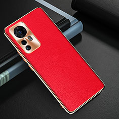 Handyhülle Hülle Luxus Leder Schutzhülle S07 für Xiaomi Mi 12S Pro 5G Rot