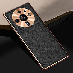 Handyhülle Hülle Luxus Leder Schutzhülle S09 für Xiaomi Mi 12 Ultra 5G Schwarz