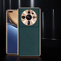 Handyhülle Hülle Luxus Leder Schutzhülle S10 für Xiaomi Mi 12 Ultra 5G Nachtgrün