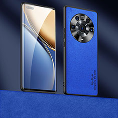 Handyhülle Hülle Luxus Leder Schutzhülle ST4 für Huawei Honor Magic3 Pro 5G Blau