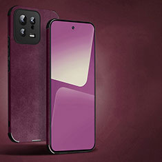 Handyhülle Hülle Luxus Leder Schutzhülle TB1 für Xiaomi Mi 13 Pro 5G Violett