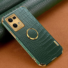 Handyhülle Hülle Luxus Leder Schutzhülle XD1 für Oppo F21s Pro 4G Grün