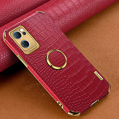 Handyhülle Hülle Luxus Leder Schutzhülle XD1 für Oppo Find X5 Lite 5G Rot