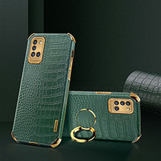 Handyhülle Hülle Luxus Leder Schutzhülle XD1 für Samsung Galaxy A31 Grün