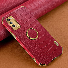 Handyhülle Hülle Luxus Leder Schutzhülle XD1 für Samsung Galaxy A41 Rot