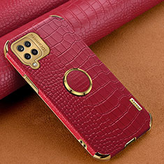 Handyhülle Hülle Luxus Leder Schutzhülle XD1 für Samsung Galaxy F12 Rot