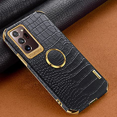 Handyhülle Hülle Luxus Leder Schutzhülle XD1 für Samsung Galaxy Note 20 Ultra 5G Schwarz
