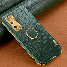 Handyhülle Hülle Luxus Leder Schutzhülle XD1 für Samsung Galaxy S20 FE 4G Grün
