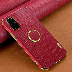 Handyhülle Hülle Luxus Leder Schutzhülle XD1 für Samsung Galaxy S20 Plus 5G Rot