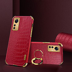 Handyhülle Hülle Luxus Leder Schutzhülle XD1 für Xiaomi Mi 12T 5G Rot