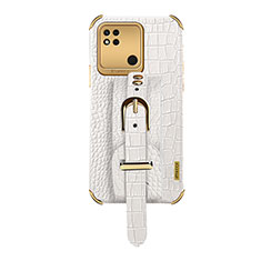 Handyhülle Hülle Luxus Leder Schutzhülle XD1 für Xiaomi Redmi 10A 4G Weiß