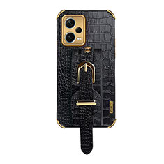 Handyhülle Hülle Luxus Leder Schutzhülle XD1 für Xiaomi Redmi Note 12 Pro+ Plus 5G Schwarz