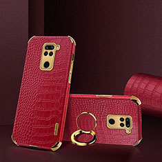 Handyhülle Hülle Luxus Leder Schutzhülle XD1 für Xiaomi Redmi Note 9 Rot