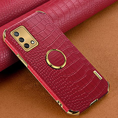 Handyhülle Hülle Luxus Leder Schutzhülle XD2 für Oppo A74 4G Rot