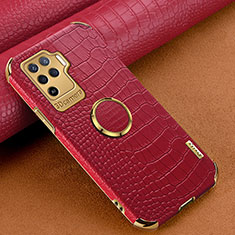 Handyhülle Hülle Luxus Leder Schutzhülle XD2 für Oppo Reno5 Lite Rot