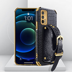 Handyhülle Hülle Luxus Leder Schutzhülle XD2 für Realme GT 5G Schwarz