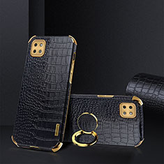 Handyhülle Hülle Luxus Leder Schutzhülle XD2 für Samsung Galaxy A22s 5G Schwarz