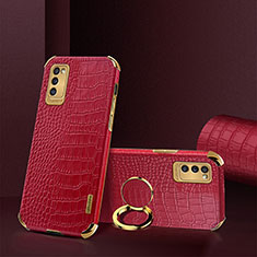 Handyhülle Hülle Luxus Leder Schutzhülle XD2 für Samsung Galaxy A41 Rot