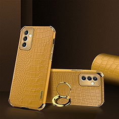 Handyhülle Hülle Luxus Leder Schutzhülle XD2 für Samsung Galaxy A55 5G Gelb