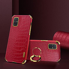 Handyhülle Hülle Luxus Leder Schutzhülle XD2 für Samsung Galaxy A71 4G A715 Rot
