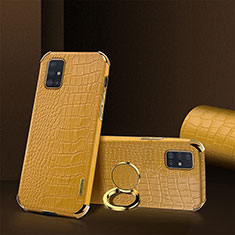 Handyhülle Hülle Luxus Leder Schutzhülle XD2 für Samsung Galaxy M40S Gelb