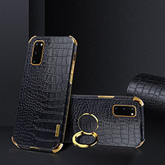 Handyhülle Hülle Luxus Leder Schutzhülle XD2 für Samsung Galaxy S20 5G Schwarz