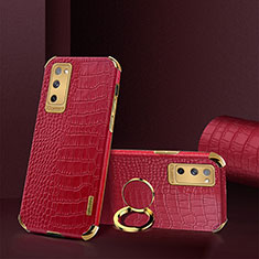 Handyhülle Hülle Luxus Leder Schutzhülle XD2 für Samsung Galaxy S20 FE 5G Rot