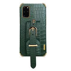 Handyhülle Hülle Luxus Leder Schutzhülle XD2 für Samsung Galaxy S20 Plus Grün