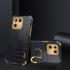Handyhülle Hülle Luxus Leder Schutzhülle XD2 für Xiaomi Mi 13 5G Schwarz