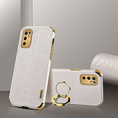 Handyhülle Hülle Luxus Leder Schutzhülle XD2 für Xiaomi POCO M3 Pro 5G Weiß