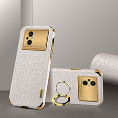 Handyhülle Hülle Luxus Leder Schutzhülle XD2 für Xiaomi Poco M5 4G Weiß
