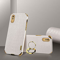 Handyhülle Hülle Luxus Leder Schutzhülle XD2 für Xiaomi Redmi 9A Weiß