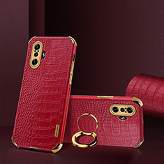 Handyhülle Hülle Luxus Leder Schutzhülle XD2 für Xiaomi Redmi K40 Gaming 5G Rot