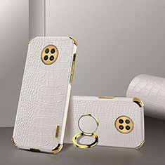 Handyhülle Hülle Luxus Leder Schutzhülle XD2 für Xiaomi Redmi Note 9T 5G Weiß