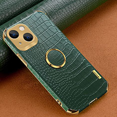 Handyhülle Hülle Luxus Leder Schutzhülle XD3 für Apple iPhone 13 Grün