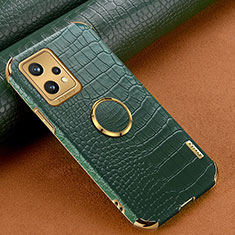 Handyhülle Hülle Luxus Leder Schutzhülle XD3 für Realme 9 Pro+ Plus 5G Grün