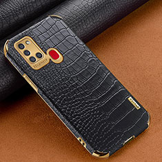 Handyhülle Hülle Luxus Leder Schutzhülle XD3 für Samsung Galaxy A21s Schwarz