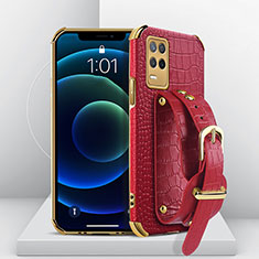 Handyhülle Hülle Luxus Leder Schutzhülle XD4 für Realme 8 5G Rot