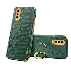 Handyhülle Hülle Luxus Leder Schutzhülle XD4 für Vivo iQOO U1 Grün