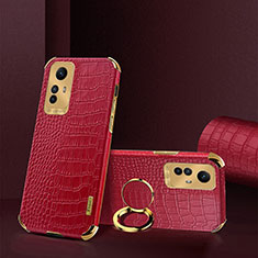 Handyhülle Hülle Luxus Leder Schutzhülle XD4 für Xiaomi Redmi Note 12S Rot