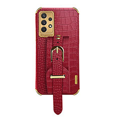 Handyhülle Hülle Luxus Leder Schutzhülle XD5 für Samsung Galaxy A32 4G Rot
